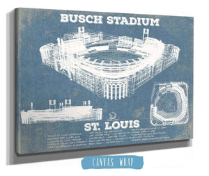 Cutler West St. Louis Cardinals Busch Stadium Vintage Baseball Print