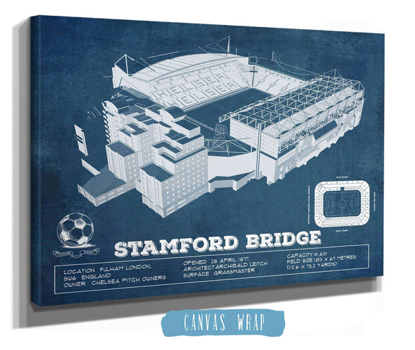 Cutler West Stamford Bridge Chelsea FC European Football Soccer Stadium Print