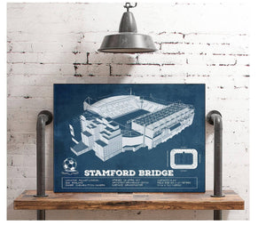 Cutler West Stamford Bridge Chelsea FC European Football Soccer Stadium Print