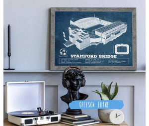 Cutler West Stamford Bridge Chelsea FC European Football Soccer Stadium Print