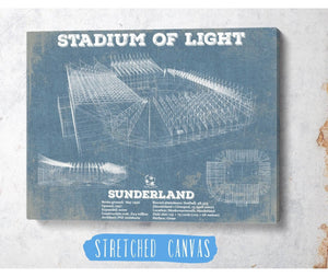 Cutler West Sunderland AFC Stadium Of Light Soccer Print