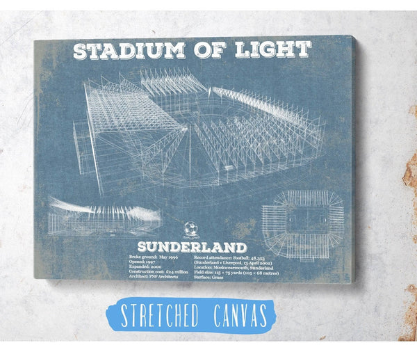Cutler West Sunderland AFC Stadium Of Light Soccer Print