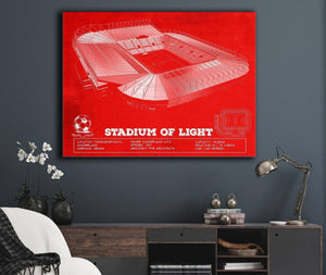 Cutler West Sunderland AFC Stadium Of Light Soccer Team Color Print