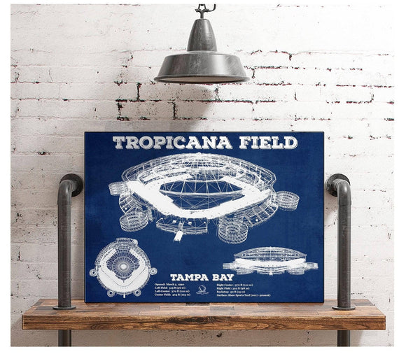 Cutler West Tampa Bay Rays Tropicana Field Vintage Wall Art