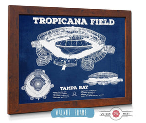 Cutler West Tampa Bay Rays Tropicana Field Vintage Wall Art