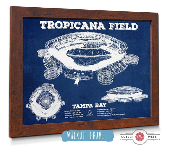 Cutler West Tampa Bay Rays Tropicana Field Vintage Wall Art