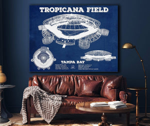 Cutler West Tampa Bay Rays Tropicana Field Vintage Wall Art