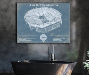 Cutler West Tennisstadion Am Rothenbaum - German Open Tennis Championships Blueprint Vintage Print
