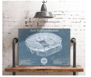 Cutler West Tennisstadion Am Rothenbaum - German Open Tennis Championships Blueprint Vintage Print