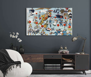 Cutler West The Invasion Of England by Louis Glackens