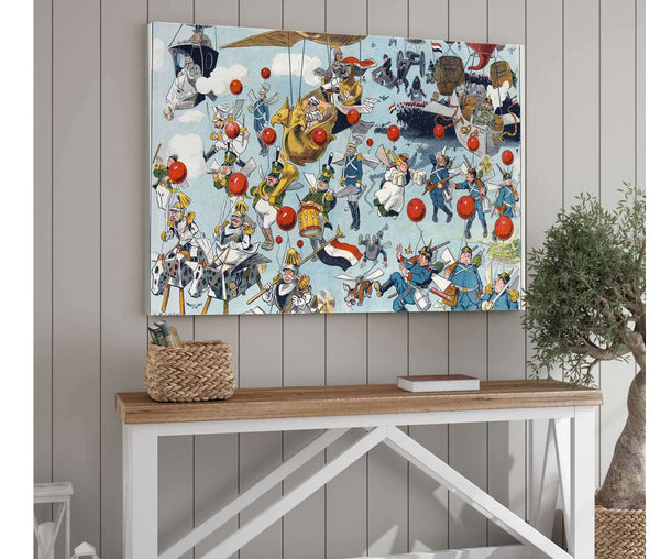 Cutler West The Invasion Of England by Louis Glackens