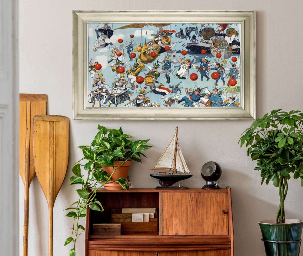 Cutler West The Invasion Of England by Louis Glackens