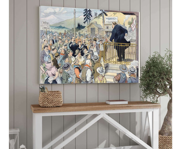 Cutler West The Smile That Wont Come On by Louis Glackens