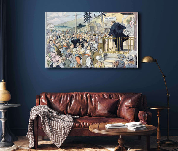 Cutler West The Smile That Wont Come On by Louis Glackens