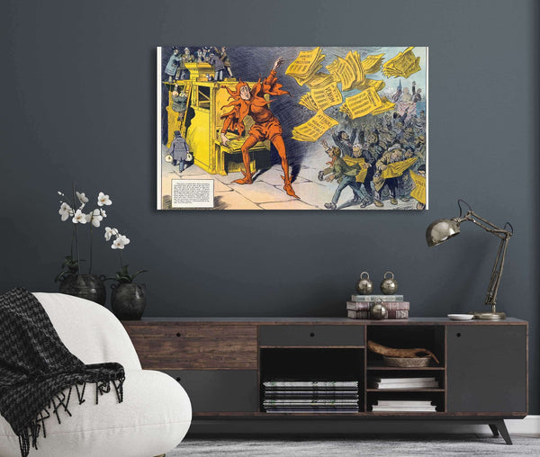 Cutler West The Yellow Press by Louis Glackens