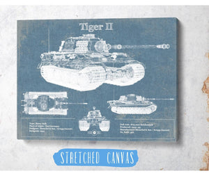 Cutler West Tiger II Vintage German Tank Military Print