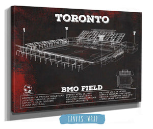 Cutler West Toronto F.C. - BMO Field Vintage MLS Soccer Print 2