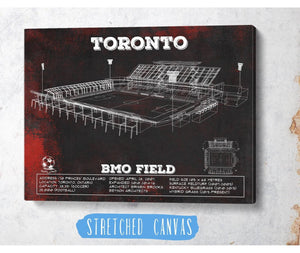 Cutler West Toronto F.C. - BMO Field Vintage MLS Soccer Print 2