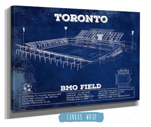 Cutler West Toronto F.C. - BMO Field Vintage MLS Soccer Print