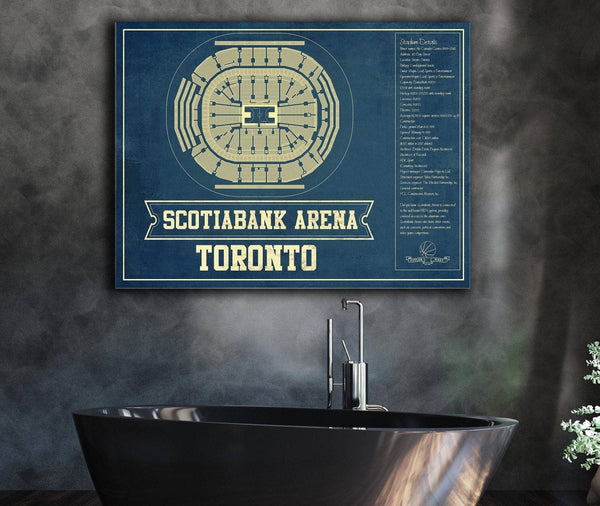 Cutler West Toronto Raptors 2019 NBA Champions - Scotiabank Arena Vintage Basketball Print
