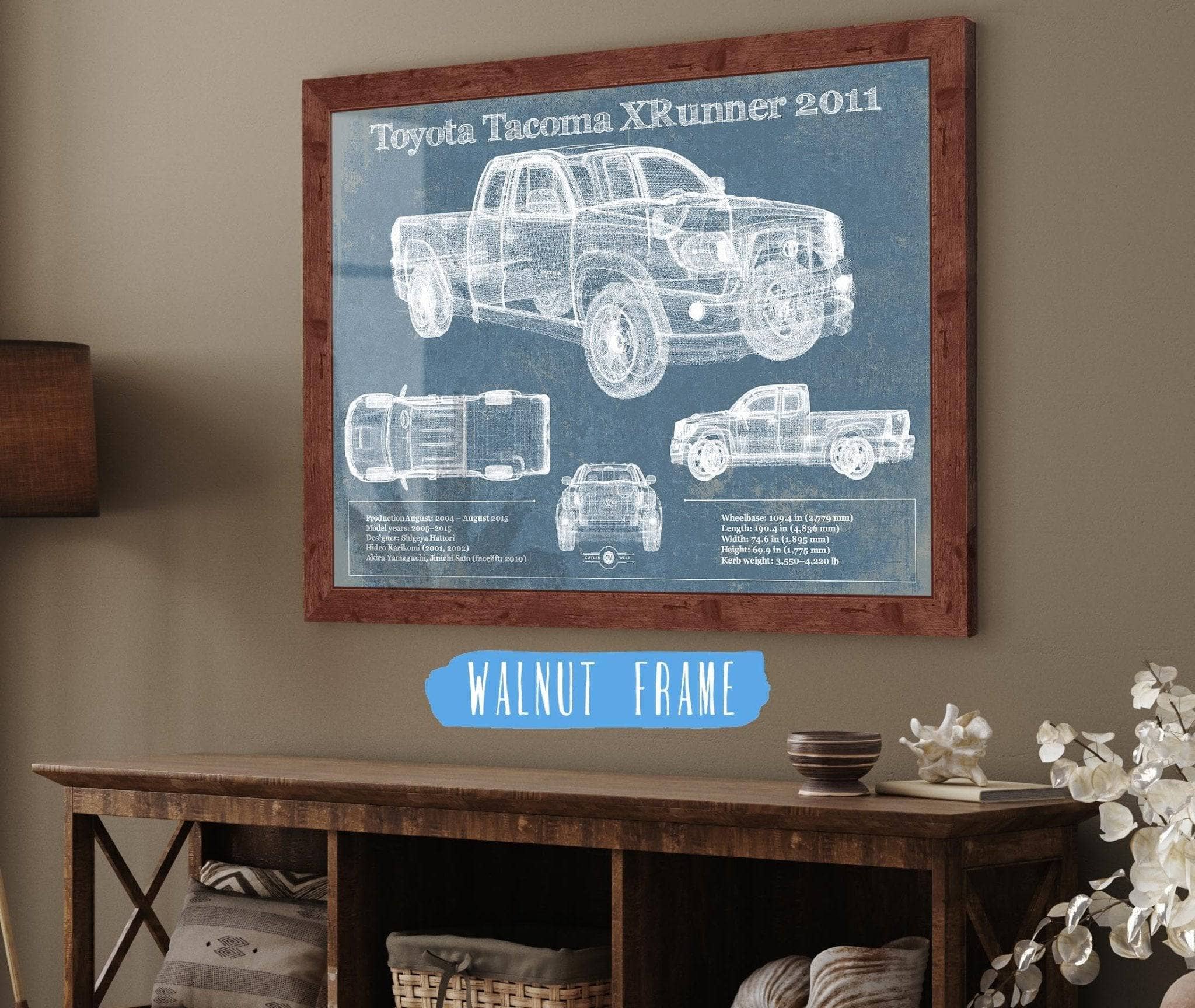 Toyota Tacoma XRunner 2011 Blueprint | Cutler West