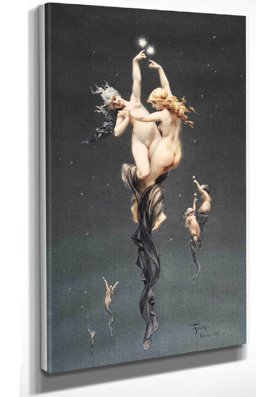 16" x 24" / Stretched Canvas Wrap Cutler West Twin Stars by Luis Falero