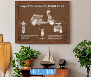 Cutler West Vintage 2018 - 2020 Vespa Primavera 150 Patent Print