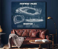 Cutler West Vintage Boston Red Sox  - Fenway Park Baseball Print