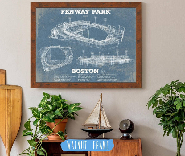 Cutler West Vintage Boston Red Sox - Fenway Park Baseball Print