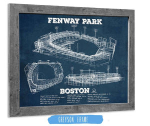 Cutler West Vintage Boston Red Sox - Vintage Fenway Park Baseball Print