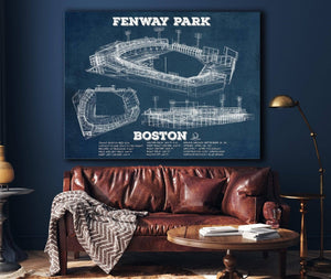 Cutler West Vintage Boston Red Sox - Vintage Fenway Park Baseball Print