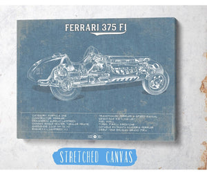 Cutler West Vintage Ferrari 375 Formula One Race Car Print