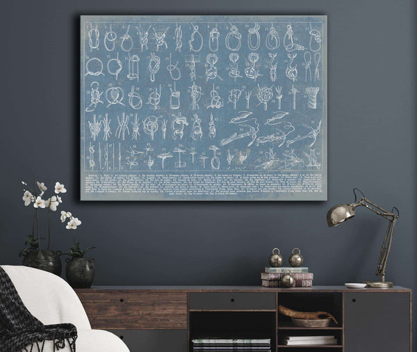 Cutler West Vintage Knots - Sailor Knots Nautical Wall Art