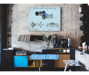 Cutler West Vintage Matra Ms11 F1 Sports Car Print