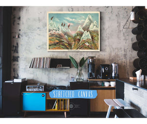 Cutler West Vintage Nature Mountains - View Of Nature In Ascending Regions