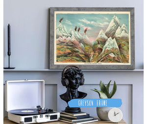 Cutler West Vintage Nature Mountains - View Of Nature In Ascending Regions