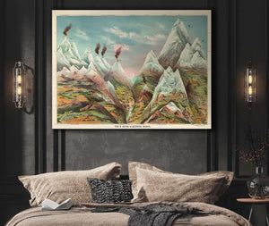 Cutler West Vintage Nature Mountains - View Of Nature In Ascending Regions