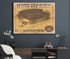 Cutler West Vintage San Francisco 49ers - Levi's Stadium NFL Print