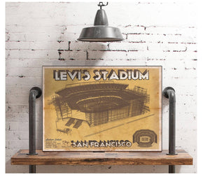 Cutler West Vintage San Francisco 49ers - Levi's Stadium NFL Print