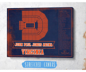 Cutler West Virginia Tech Hokies - Cassell Coliseum Seating Chart - College Basketball Blueprint Team Color Art