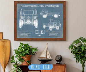 Cutler West Volkswagen DMG Trakbayan Vintage Blueprint Auto Print