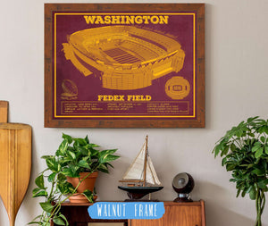 Cutler West Washington Football Team Stadium Art - Fedex Field Wall Art