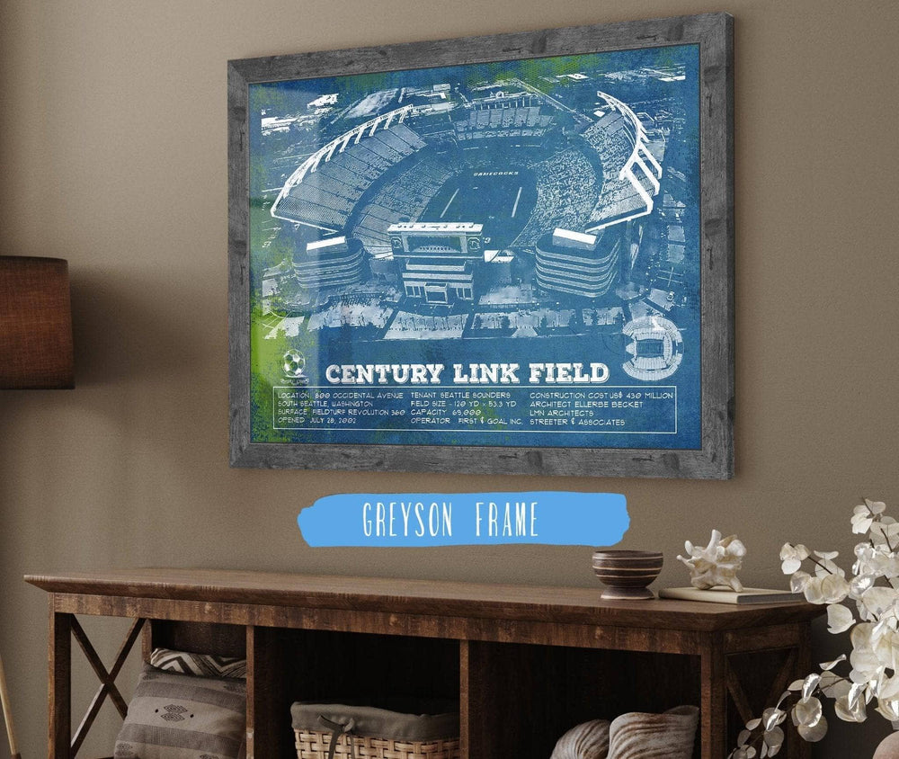 Cutler West Williams-Brice Stadium Art - South Carolina Gamecocks - Vintage Blueprint Art Chart