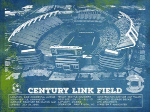 14" x 11" / Unframed Cutler West Williams-Brice Stadium Art - South Carolina Gamecocks - Vintage Blueprint Art Chart
