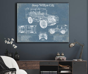 Cutler West Willys MB Military Jeep Army Truck Original Patent Print