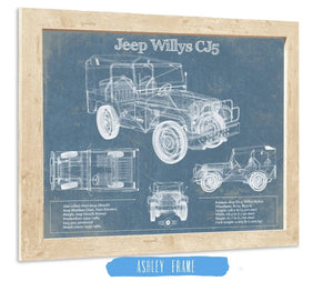 Cutler West Willys MB Military Jeep Army Truck Original Patent Print