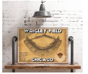 Cutler West Wrigley Field - Chicago Cubs Baseball Print