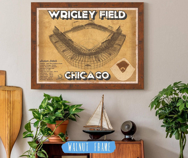 Cutler West Wrigley Field - Chicago Cubs Baseball Print