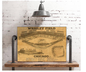 Cutler West Wrigley Field Print - Chicago Cubs Baseball Print