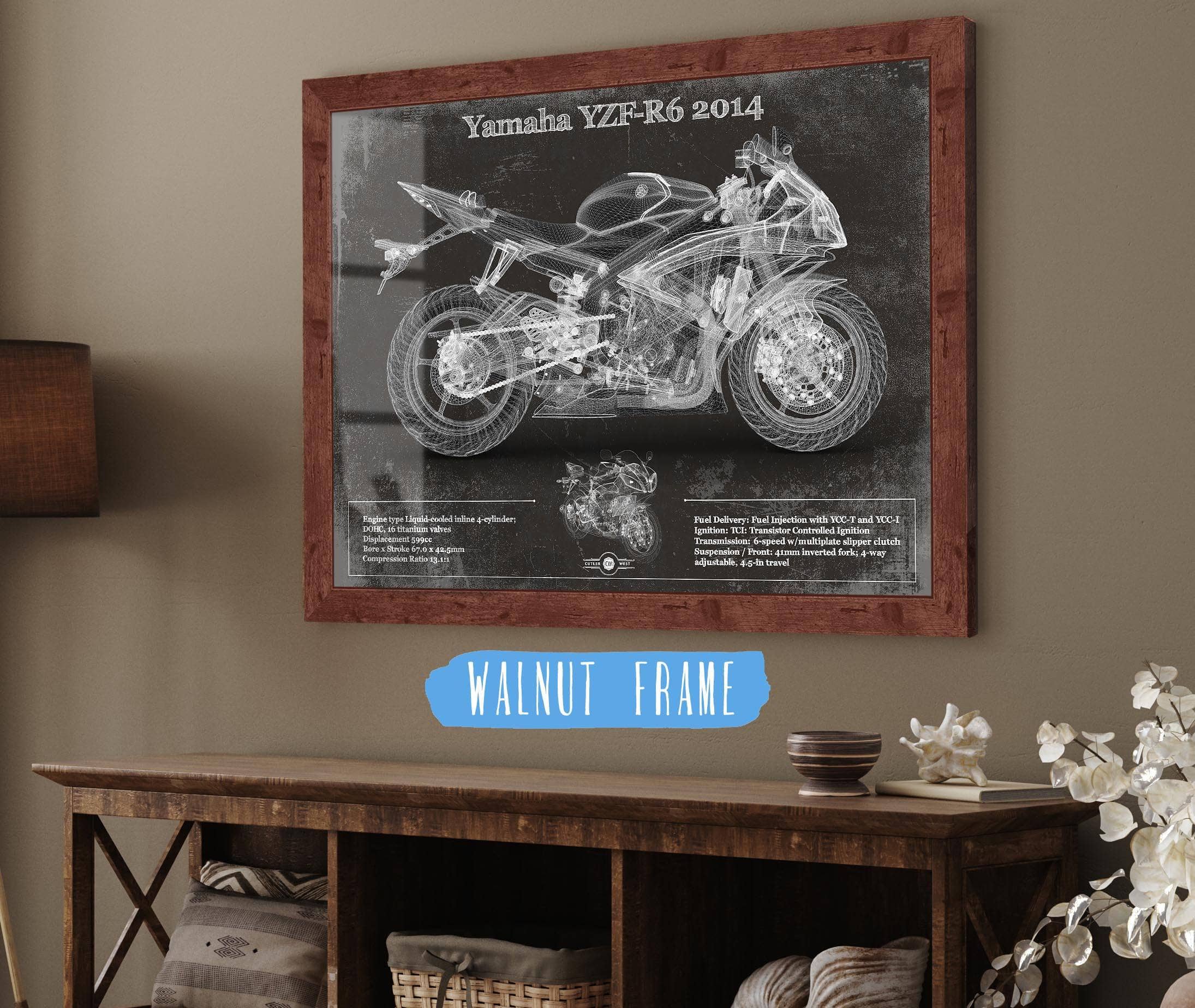 Yamaha YZF-R6 2014 Blueprint | Cutler West
